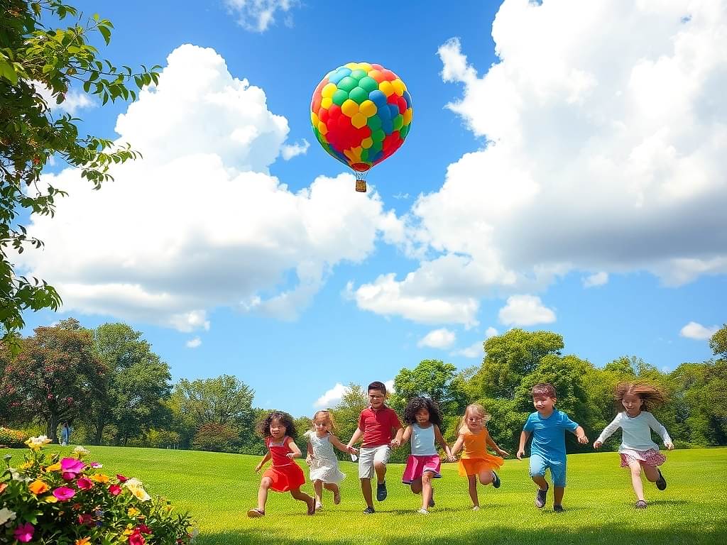 Renkli Balonun Peşinde - 3-4 Yaş Masal Oku Bir Zamanlar, Renkli Bir Balon